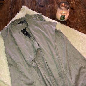 NWT Romeo & Juliet Couture Suede Vest